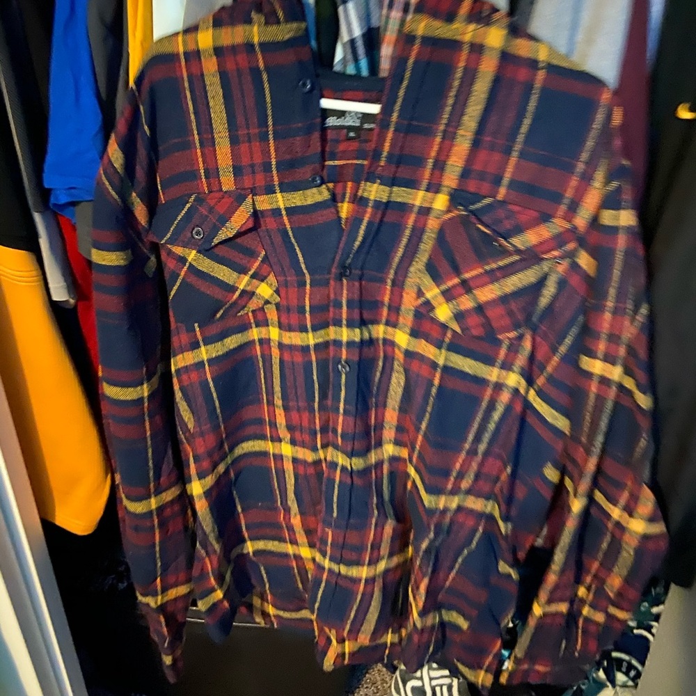 Flannel Hoodie